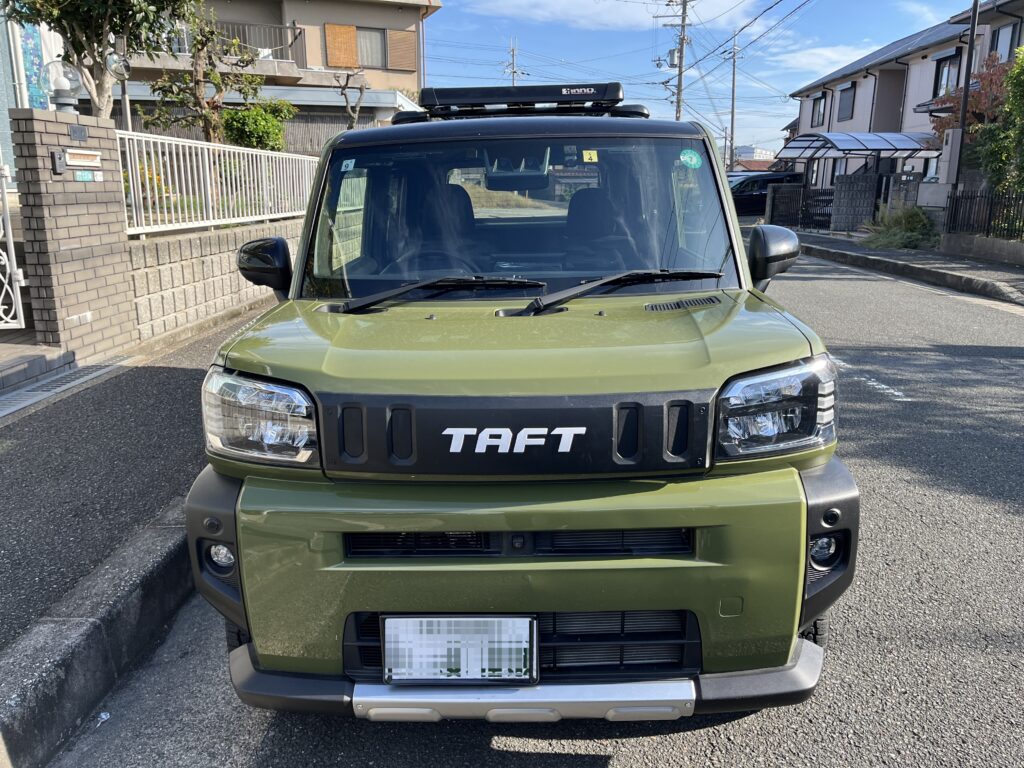 タフトのラギッドパックの後付けで個性を演出