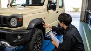 ジムニー オーバーフェンダー 車検